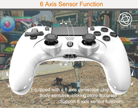 Contrôleur de jeu sans fil OEM et ODM manette de jeu complète double choc pour PS4 Pro contrôleur sans fil de jeux de console mince