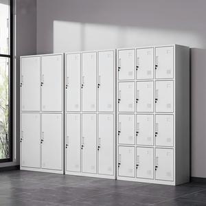 Armoires en acier pour gymnase et école, casiers de rangement pour vêtements à 4/6 portes, armoire casier en acier avec trous respirants, casier de vestiaire - Product Image 2