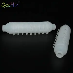 Manguera de silicona con forma especial de drenaje poroso personalizada OEM tubo de goma de silicona de estabilización de flujo de líquido transparente