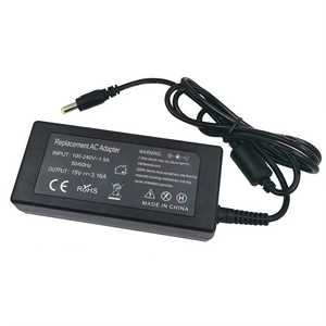Adattatore per Laptop SUIBO 60W 19V 3.16A con Connettore DC 5.5*3.0mm per <span class=keywords><strong>Notebook</strong></span> con Funzione PD e Protezione OVP/OCP - Product Image 1