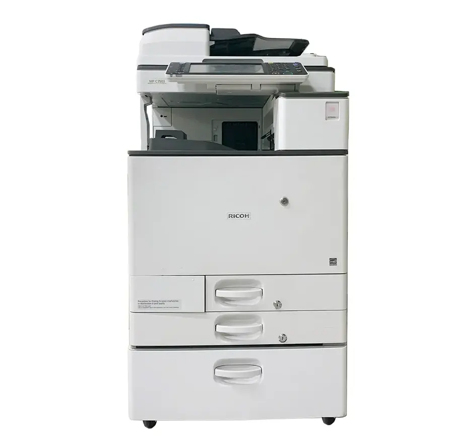 Stampante A3 Ricoh per Ricoh Mpc3503 fotocopiatrice usata fotocopiatrici e stampanti macchina commerciale