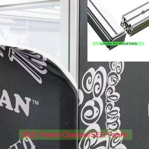 Stand Modular de Aluminio de 10x10 pies para Cafetería Personalizada, con Iluminación LED, Stand Portátil para Ferias Comerciales de <span class=keywords><strong>Comercio</strong></span> <span class=keywords><strong>Justo</strong></span> - Product Image 5