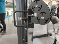Máquina Multifuncional de Gimnasio Comercial de Alta Calidad TZ-Q1018, Máquina Smith, Máquina de Cable Cruzado