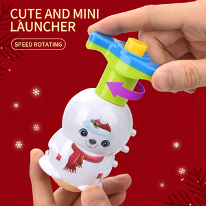 HW Children's Classic Spinning Top Toy <span class=keywords><strong>Spiner</strong></span> Gyro Regalos Muñeca de Navidad Spinning Top con música intermitente 12 unids/caja - Product Image 5