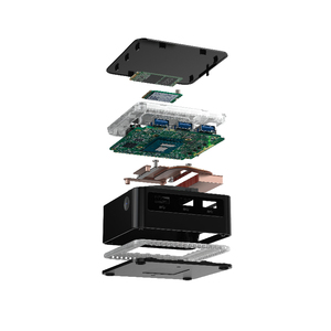 Zkmagic Mini PC Intel N150 Bộ vi xử lý 12 gam DDR5 M.2 SATA wifi6 bt4.2 Dual HD 2 <span class=keywords><strong>Windows</strong></span> 11 Máy tính để bàn với máy tính mini - Product Image 4