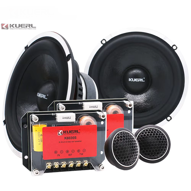 China Manufacturer Supplier 6.5 Inch 2-way Component Speaker High Quality Car Speakers