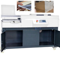 Encuadernadora de Libros con Pegamento Caliente BC-60M A3, Encuadernadora Perfecta para Cuadernos con Pegamento Lateral para Imprenta y Oficina