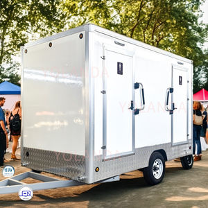 2024 baño móvil de lujo remolque energía <span class=keywords><strong>Solar</strong></span> inodoro portátil para baño al aire libre dormitorio uso Exterior hecho Panel sándwich - Product Image 4