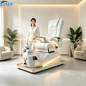 Silla de Pedicura Eléctrica Portátil KISEN, la Más Vendida, para Masaje de Pies, Manicura y Pedicura, Silla de Spa de Lujo para Salón de Uñas - Product Image 2
