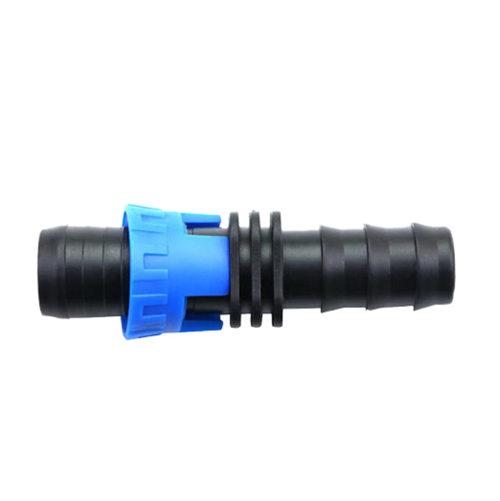 16mm Plastic Barb Lock Ring Coupling Drip Tape Connector for Agriculture Drip Irrigation Watering & Irrigation Equipment