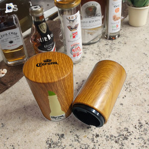 מומחה לייצוא מפעל סיטונאים לוגו מותאם אישית הדפסים באיכות מעולה נירוסטה לדחוף את הפותחן בקבוק בירה - Product Image 1