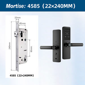 Sinon ที่ล็อคประตู, ล็อกประตูดิจิตอลควบคุมอุณหภูมิสูง-WiFi ล็อคอัจฉริยะกันน้ำล็อคประตูสมาร์ทล็อคประตูอัจฉริยะ - Product Image 4