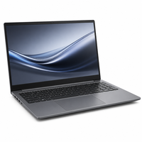 Ordinateur portable professionnel gris 15,6 pouces FHD IPS, Intel M3, 8 Go de RAM, 256 Go SSD, Windows 11, vente en gros OEM