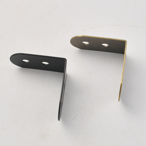 <b>Corner</b> <b>Bracket</b> Carbon Steel Black Bronze 90 Degree Shelf Support Hardware Connector <b>For</b> Wooden Box Durable - Product Image 3
