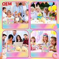 Mignon Poussin Moelleux en TPR Extensible, Jouet Anti-Stress à Presser pour Enfants