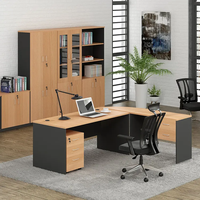 Petite table d'ordinateur moderne avec tiroir, bibliothèque en MDF, bureau du personnel pour la maison, l'école, le salon, la chambre à coucher et l'hôtel.