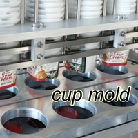Hoogproductieve automatische vul- en sluitmachine voor waterbekers (100ml, 250ml, 500ml)
