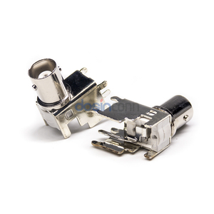 Conector Tipo BNC, Conector Hembra BNC para PCB, 50 Ohmios, para Equipos Médicos, Estaciones Base Satelitales, Módems por Cable - Product Image 1