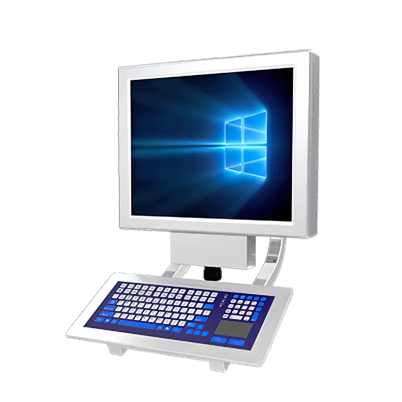 19 inch Resistive Touch Screen i7 6600U Stainless Steel Fully Closed Enclosure all in one industrial panel PC