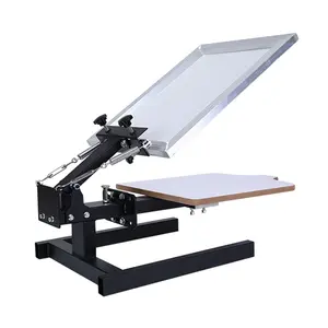 Hot Sale Manual 1 Color 1 Station Silk Screen Printing Machine DIY T-Shirt Printing