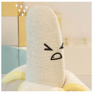 Bán buôn bởi nhà sản xuất thiết kế chuối hình dạng mạnh mẽ bền sisal dây mèo cây lâu dài thân thiện với môi trường tiết kiệm không gian - Product Image 4