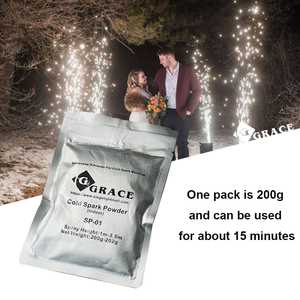 ผงไทเทเนียมเกรซ 200 กรัม สำหรับเครื่องพ่นประกายไฟเย็น เอฟเฟกต์พิเศษ ผงเครื่องพ่นประกายไฟเย็นแบบฝุ่น - Product Image 5