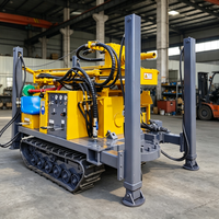 Machine de forage simple avec cadre léger et manivelle pour l'approvisionnement en eau des jardins familiaux