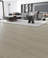 Parquet SPC moderne imperméable, motif chevrons, installation par clips, noyau rigide pour la décoration intérieure haut de gamme