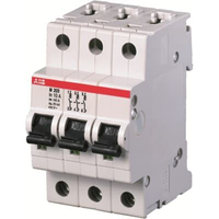 Disjoncteur miniature ABB S202-D16 2P 16A courbe D, protection contre les surcharges et les courts-circuits pour système d'alimentation de moteur industriel