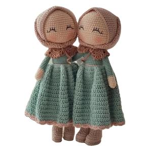 Crochet Hijab Poupée Musulman Douche Cadeaux Enfants Eid Déco Ramadan Artisanat <span class=keywords><strong>Avent</strong></span> Stuff Crochet Jouet - Product Image 1