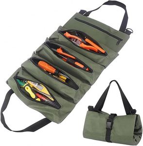Bolsa de herramientas colgante plegable enrollable, portátil, duradera, impermeable y resistente al desgaste, muestra gratuita. - Product Image 3