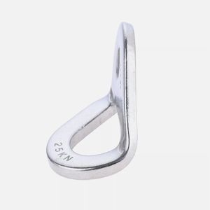 Point d'ancrage fixe d'escalade en acier inoxydable 316 | <span class=keywords><strong>Piton</strong></span> de roche robuste pour l'alpinisme et les équipements de sécurité en plein air - Product Image 3