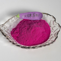 Poudre de fruit du dragon rouge et de pitaya rose séchée par atomisation, qualité alimentaire, emballage en fût, soluble dans l'eau