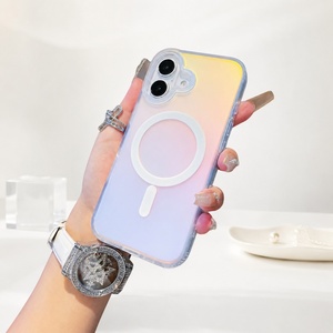 เคสโทรศัพท์ไล่เฉดสีหรูหรา วัสดุ PC แบบแม่เหล็ก สำหรับ iPhone - Product Image 6