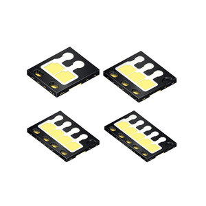 OSLON 블랙 플랫 화이트 3칩 AMS-15 와트 다이오드 10V 5000K CCT 헤드램프 레이저 야간 시야 히트싱크 헤드라이트 - Product Image 6