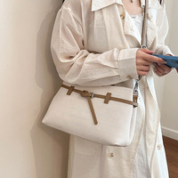 Nouveauté : Sac fourre-tout pour femme avec ceinture décorative, grande capacité, sac à main avec bandoulière amovible, fermeture éclair, sac bandoulière pour usage quotidien