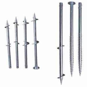 Sekrup Pondasi Surya Fotovoltaik Berkualitas Tinggi yang Laris Manis dan Dapat Disesuaikan, Sekrup Pondasi Braket Surya - Product Image 4