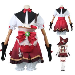 Disfraz de Cosplay del Personaje de Bruja del Juego de Anime <span class=keywords><strong>Genshin</strong></span> <span class=keywords><strong>Impact</strong></span>, Conjunto de Peluca y Vestido, Traje para Fiesta de Halloween - Product Image 2