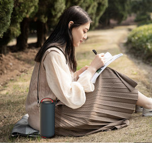 Altavoz Bluetooth Inalámbrico Portátil para Fiestas en la Playa, con Graves Potentes, Luces RGB, Resistente al Agua IPX6, Reproducción por Tarjeta TF y AUX - Product Image 3