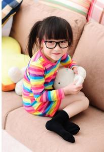 ชุดเดรสลำลองแขนยาวลายทางสีแดงสำหรับเด็กผู้หญิง ขายส่งออนไลน์จากโรงงานจีน - Product Image 4