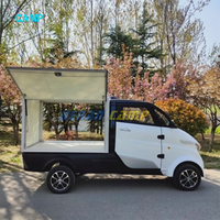 Voiture électrique à 4 roues fermée fourgon de fret électrique camion de livraison de marchandises légères