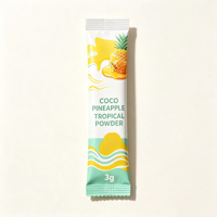 Sachets de poudre personnalisés en gros avec boîte de présentation haut de gamme en papier pour café, thé, protéines, boissons instantanées – Usage commercial