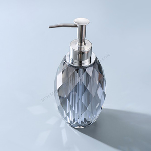 Distributeur automatique de savon <span class=keywords><strong>mousse</strong></span> de luxe, bouteille à <span class=keywords><strong>pompe</strong></span>, bouteille en verre de cristal, dispensateur de savon sous forme de bouteille, ml - Product Image 5