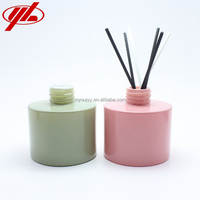 Flacon en verre de diffuseur de parfum cosmétique vide personnalisé de 120ml avec bâton aromatique Reed