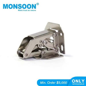Accessoires <span class=keywords><strong>de</strong></span> placard en forme <span class=keywords><strong>de</strong></span> <span class=keywords><strong>pont</strong></span> en tôle d'acier galvanisée charnière <span class=keywords><strong>de</strong></span> grenouille en forme <span class=keywords><strong>de</strong></span> <span class=keywords><strong>pont</strong></span> robuste pour armoires - Product Image 1