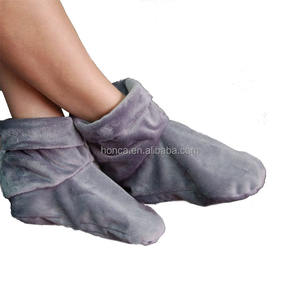 Al por mayor: Botas calentables en <span class=keywords><strong>microondas</strong></span>, Zapatillas calentadoras de <span class=keywords><strong>pies</strong></span> con semillas de lino para calentamiento humedo, Bolsa térmica calentable en <span class=keywords><strong>microondas</strong></span> y Almohadilla térmica para <span class=keywords><strong>microondas</strong></span> - Product Image 2