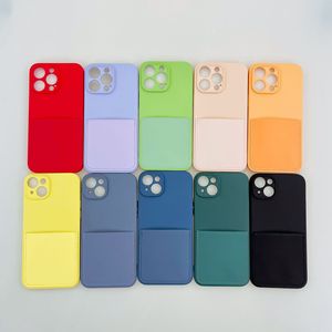 Per <span class=keywords><strong>iPhone</strong></span> 15 <span class=keywords><strong>Pro</strong></span> Max custodia con porta carte in Silicone morbido liquido di credito custodia antiurto per <span class=keywords><strong>iPhone</strong></span> 15 <span class=keywords><strong>Pro</strong></span> Max custodia a <span class=keywords><strong>portafoglio</strong></span> - Product Image 2