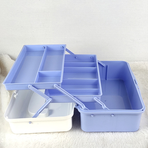 Caja de almacenamiento de PP de alta calidad, ligera y duradera, larga <span class=keywords><strong>vida</strong></span> útil, con libro de almacenamiento de nail art - Product Image 1