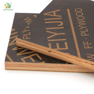 4x8 lembar kayu lapis eukaliptus Film menghadapi beton kayu lapis konstruksi papan kayu lapis - Product Image 1