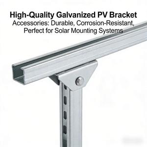 Pieza <span class=keywords><strong>de</strong></span> conexión triangular pulida en espejo para soporte fotovoltaico, resistente - Product Image 5